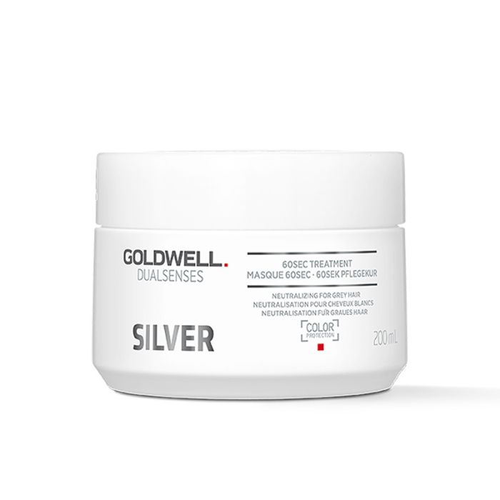 gorgeous Goldwell Dualsenses Silver 60 Sec. Treatment 200ml