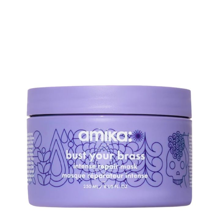 gorgeous amika Bust Your Brass Blonde Mask 250ml