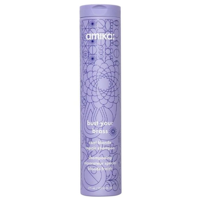 gorgeous amika Bust Your Brass Shampoo 275ml