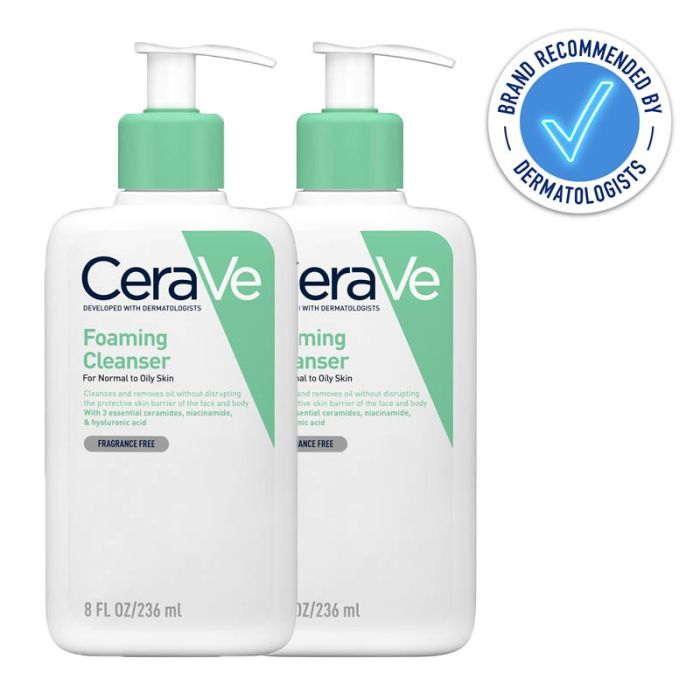 gorgeous CeraVe Foaming Cleanser 236ml Double