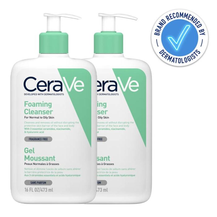 gorgeous CeraVe Foaming Cleanser 473ml Double