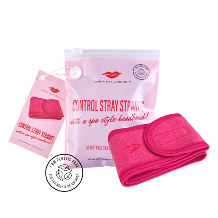 gorgeous Donna May London Spa Style Headband Pink