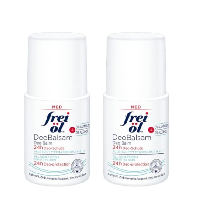 gorgeous Frei Ol Skincare Deo Balm 2 x 50ml Double