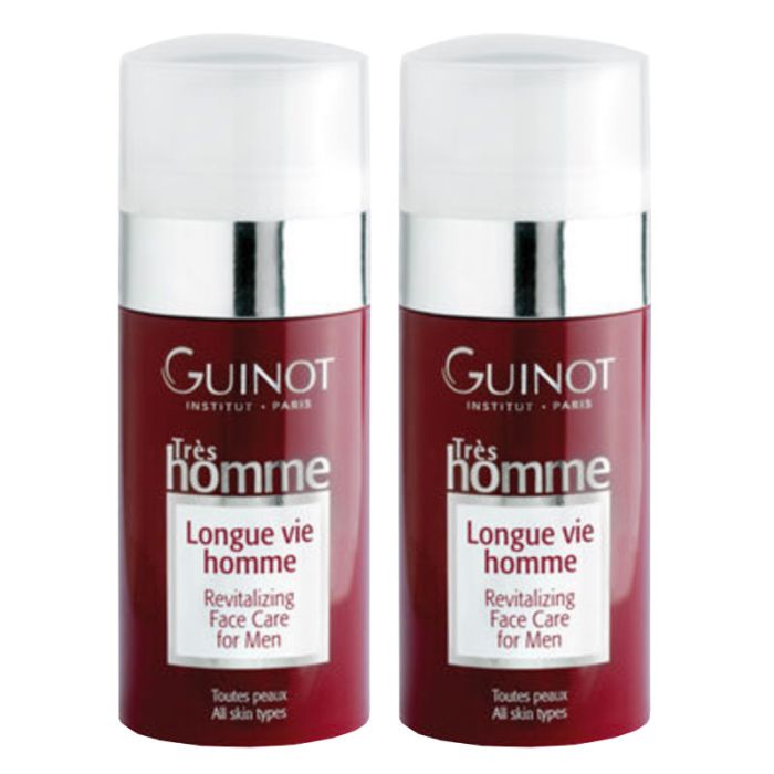 gorgeous Guinot Longue Vie Homme 2x50ml Double
