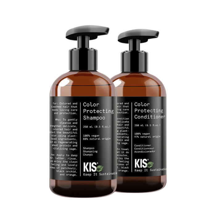 gorgeous KIS Hair Care Green Colour Protection Duo