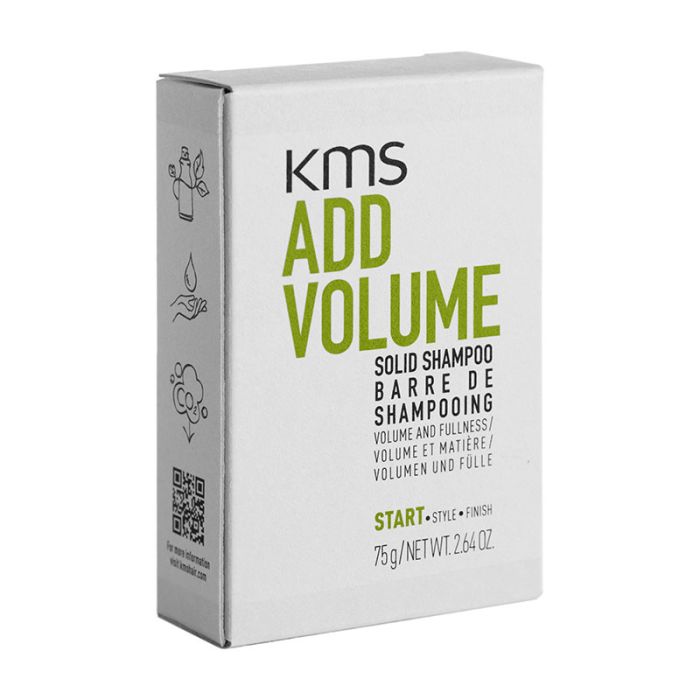 gorgeous KMS AddVolume Solid Shampoo 75g
