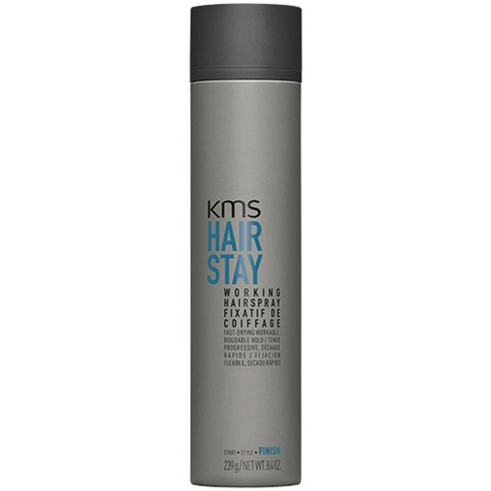 gorgeous KMS HairStay Working Hairspray 239g