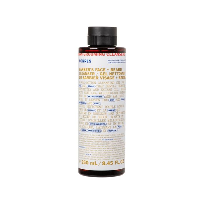 gorgeous Korres Achillea Mens Face Cleanser 250ml