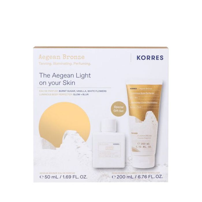 gorgeous Korres Aegean Bronze Set (Worth £84 )