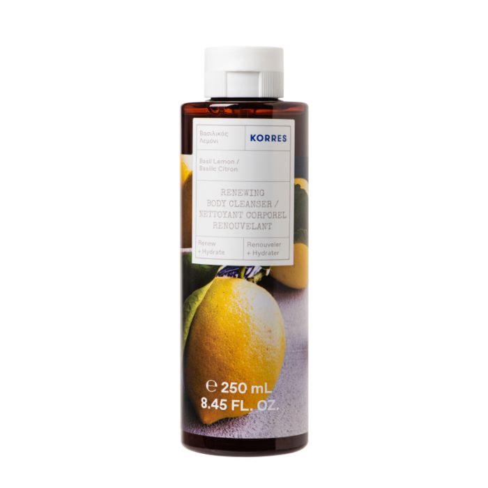 gorgeous Korres Basil Lemon Shower Gel 250ml