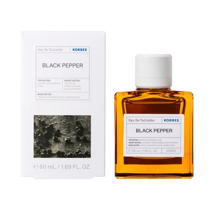 gorgeous Korres Black Pepper Eau de Toilette 50ml