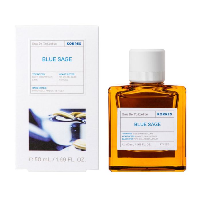 gorgeous Korres Blue Sage Eau De Toilette 50ml