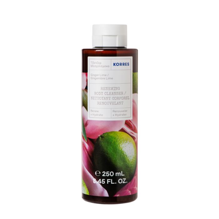 gorgeous Korres Ginger Lime Shower Gel 250ml
