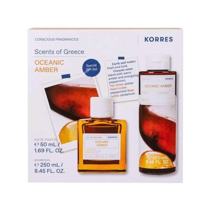 gorgeous Korres Oceanic Amber Set (Worth £58 )