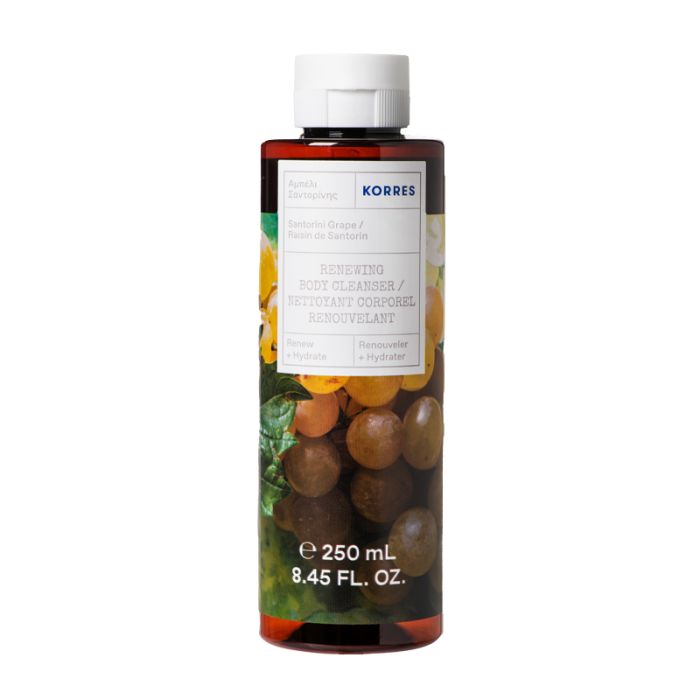 gorgeous Korres Santorini Grape Shower Gel 250ml