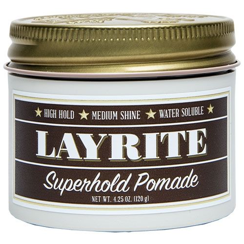 gorgeous Layrite Superhold Pomade 120g