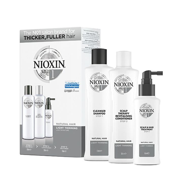 gorgeous Nioxin 3-Part Loyalty Kit System 1
