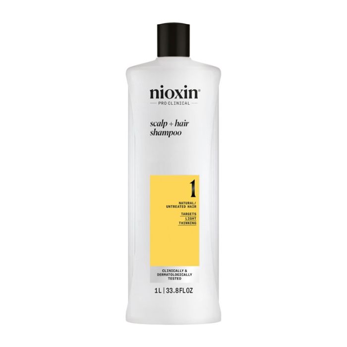 gorgeous Nioxin Systems Shampoo System 1 1000ml