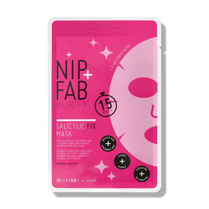 gorgeous NIP+FAB Salicylic Acid Sheet Mask 10g