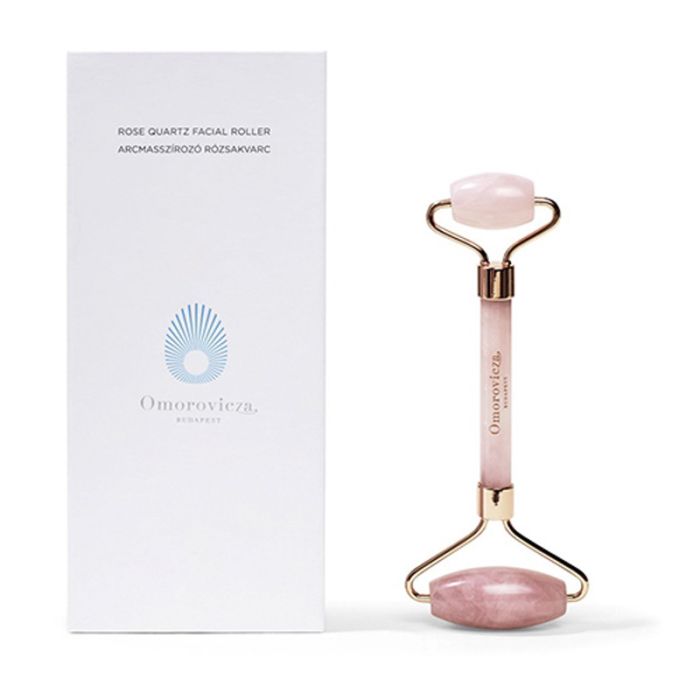 gorgeous Omorovicza Rose Quartz Roller