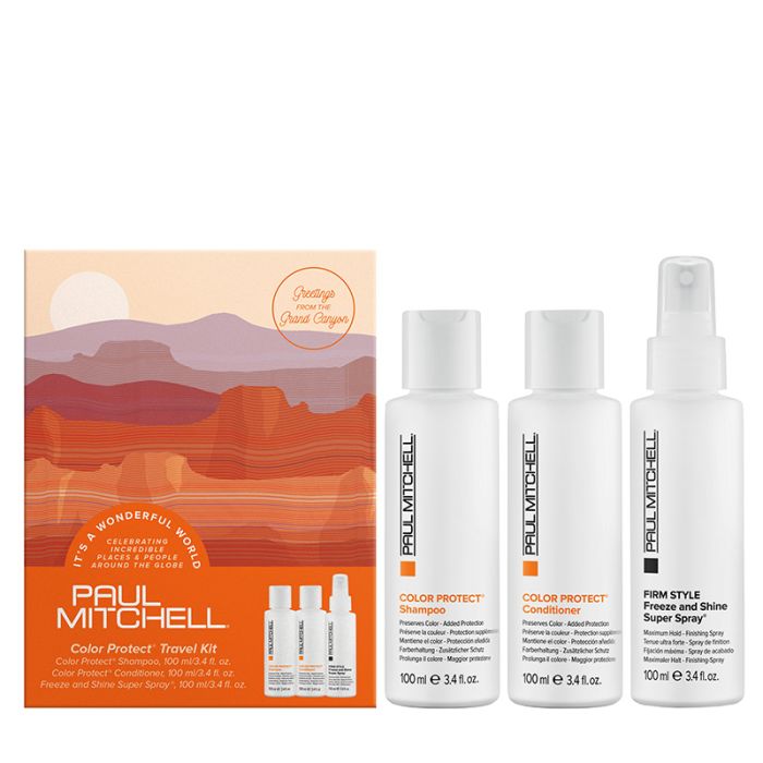 gorgeous Paul Mitchell Color Protect Travel Kit