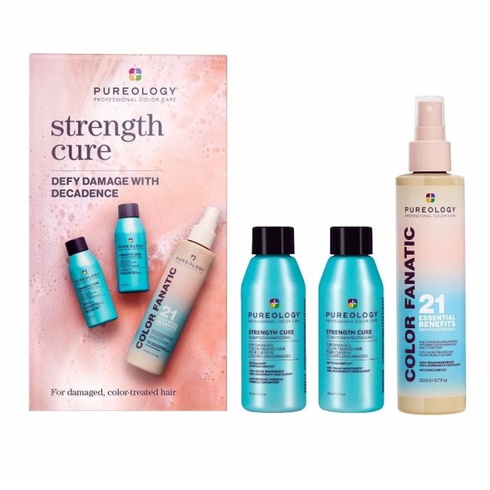 gorgeous Pureology Strength Cure Discovery Set