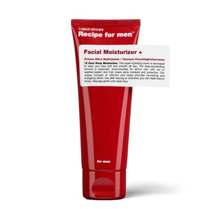 gorgeous Recipe for Men Facial Moisturiser + 75ml