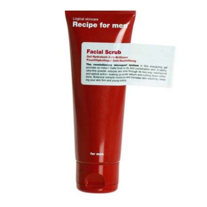 gorgeous Recipe for Men Facial Scrub 125ml