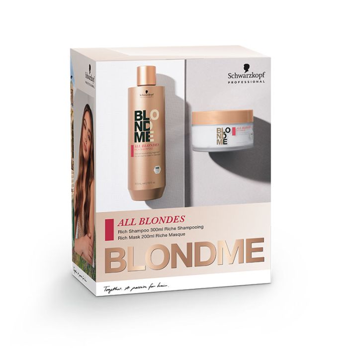 gorgeous Schwarzkopf Rich Blonde Gift Set