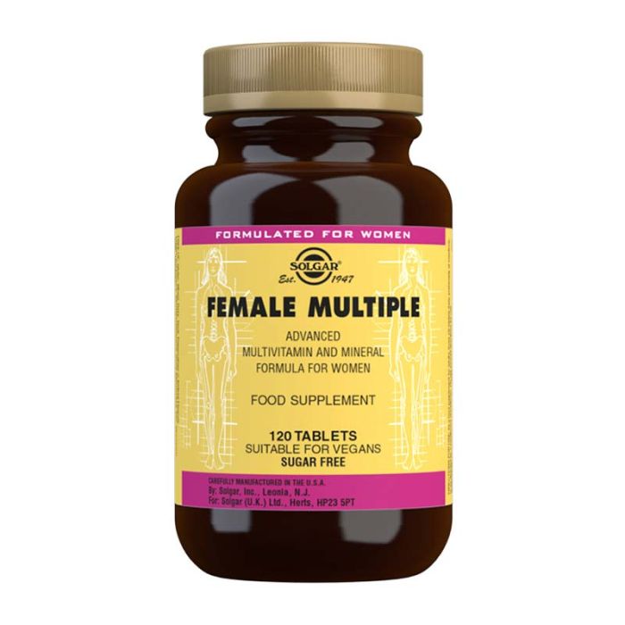 gorgeous Solgar Female Multiple 120 Tablets