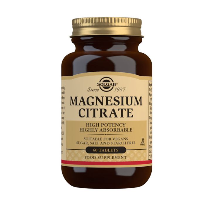 gorgeous Solgar Magnesium Citrate 60 Tablets