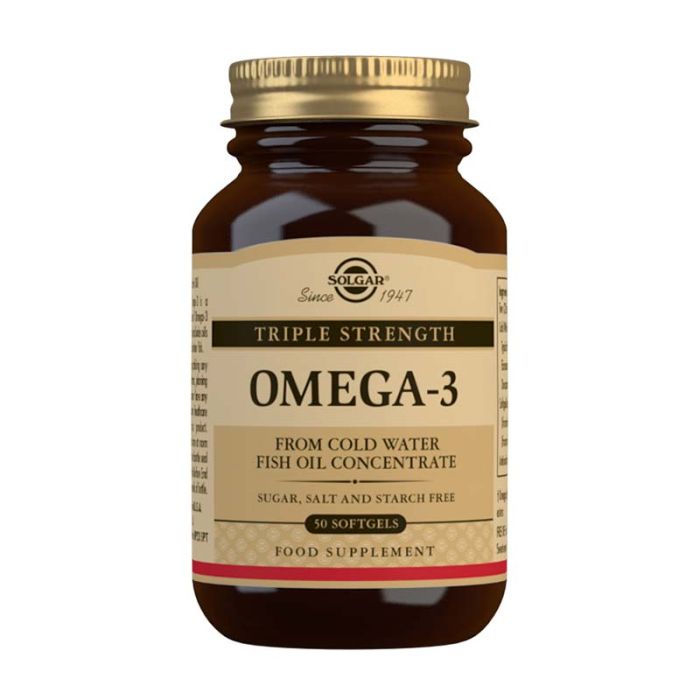 gorgeous Solgar Triple Strength Omega-3 50 Tablets