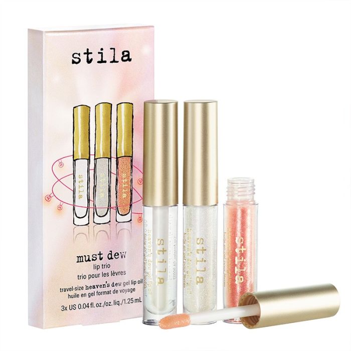 gorgeous Stila Must Dew Lip Trio