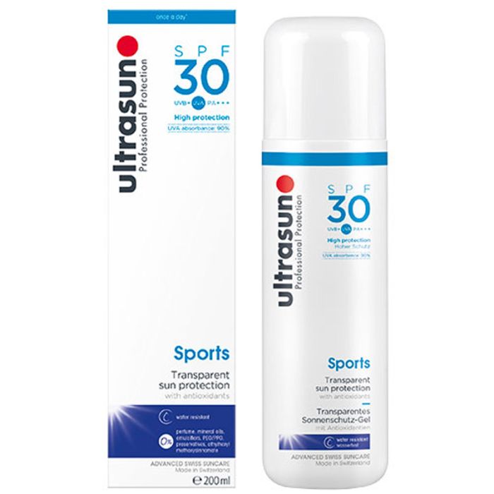gorgeous Ultrasun Sports Gel SPF 30 200ml