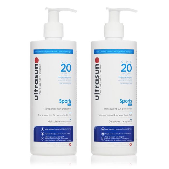 gorgeous Ultrasun Sports SPF20 400ml Double