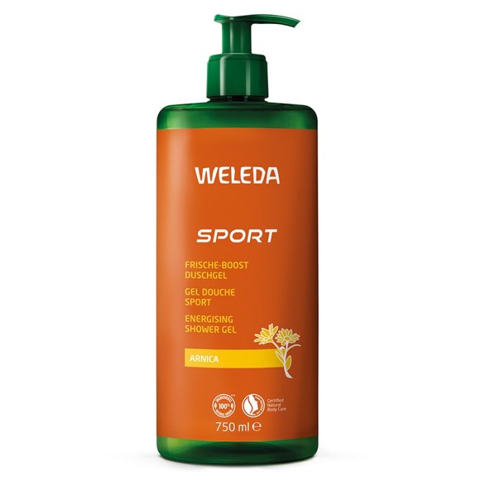 gorgeous Weleda Arnica Sports Shower Gel 750ml