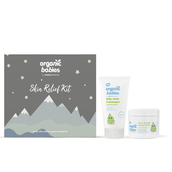 gorgeous Green People Organic Babies Skin Relief Kit – Scent Free
