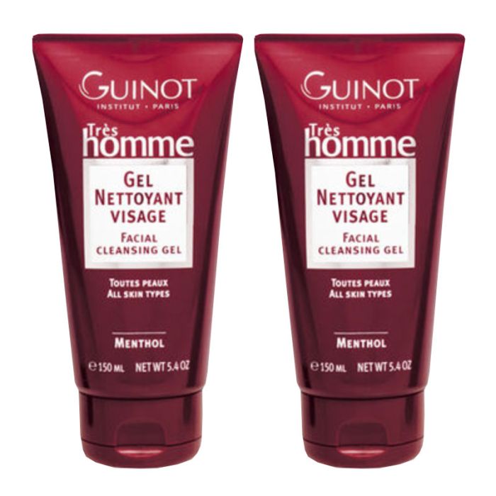 gorgeous Guinot Gel Nettoyant Visage 2x150ml Double