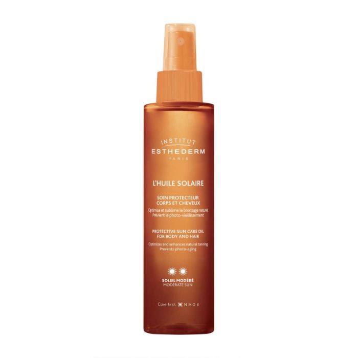 gorgeous Institut Esthederm Sun Care Oil Body & Hair - Strong Sun 150ml
