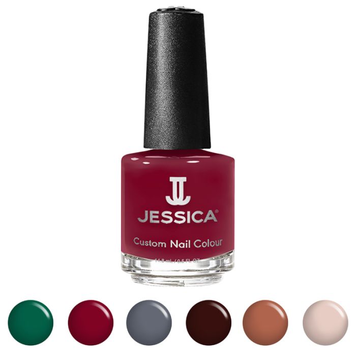 gorgeous Jessica Nails Custom Color Wild Instinct Nail Polish 14.8ml - Various Shades Available