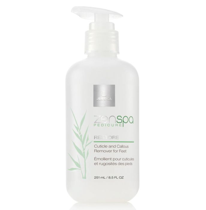 gorgeous Jessica Zenspa Restore Cuticle and Callous Remover for Feet 8.5oz