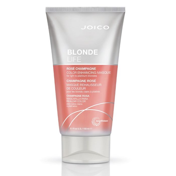 gorgeous Joico Blonde Life Rose Champagne Color Enhancing Masque 150ml