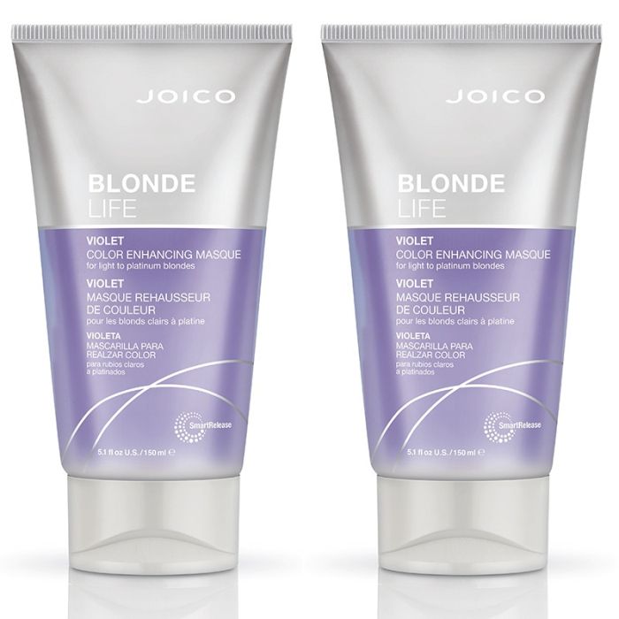 gorgeous Joico Blonde Life Violet Color Enhancing Masque 150ml Double