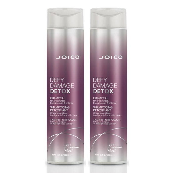 gorgeous Joico Defy Damage Detox Cleansing Crème 300ml Double