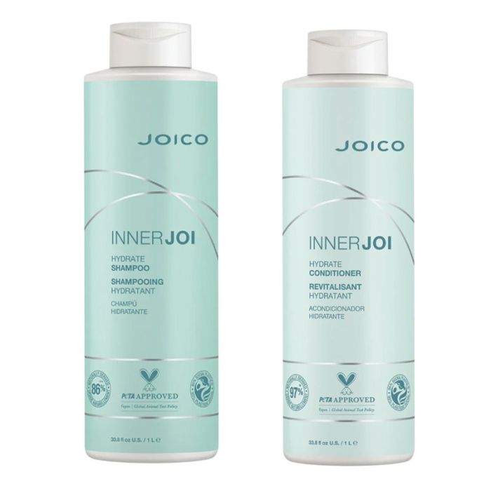 gorgeous Joico InnerJoi Hydration Shampoo 1000ml & InnerJoi Hydration Conditioner 1000ml Duo