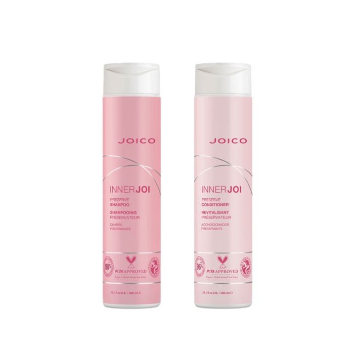 gorgeous Joico InnerJoi Preserve Shampoo 300ml & InnerJoi Preserve Conditioner 300ml Duo