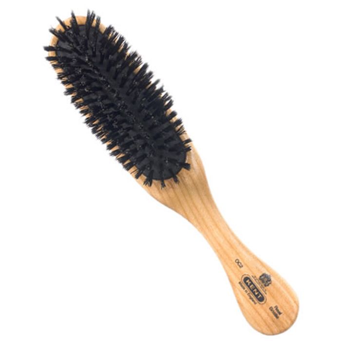 gorgeous Kent Cherry Wood Black Bristle Cushion Brush - OC2