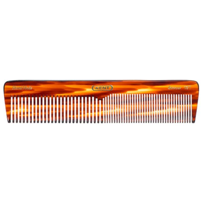 gorgeous Kent Handmade Tortoiseshell Effect Coarse/Fine Comb - 16T