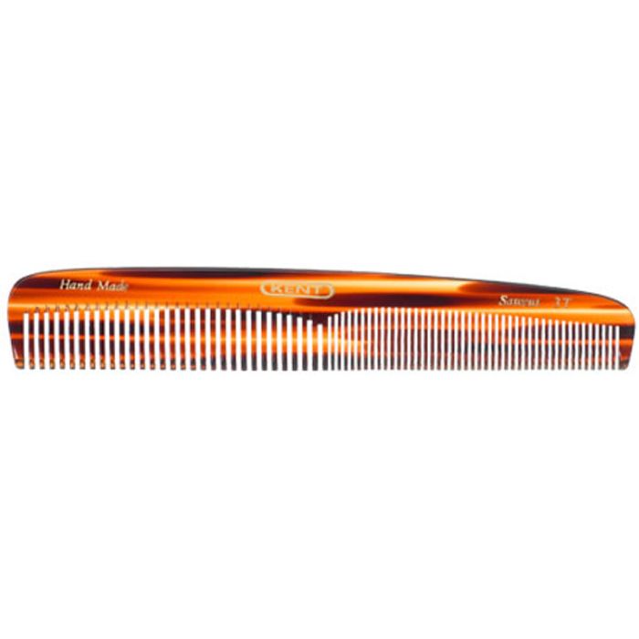 gorgeous Kent Handmade Tortoiseshell Effect Fine Pocket Comb - 3T
