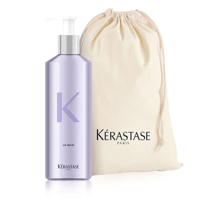 gorgeous Kérastase Blond Absolu Bain Lumiere Refillable Aluminium Bottle 500ml Empty